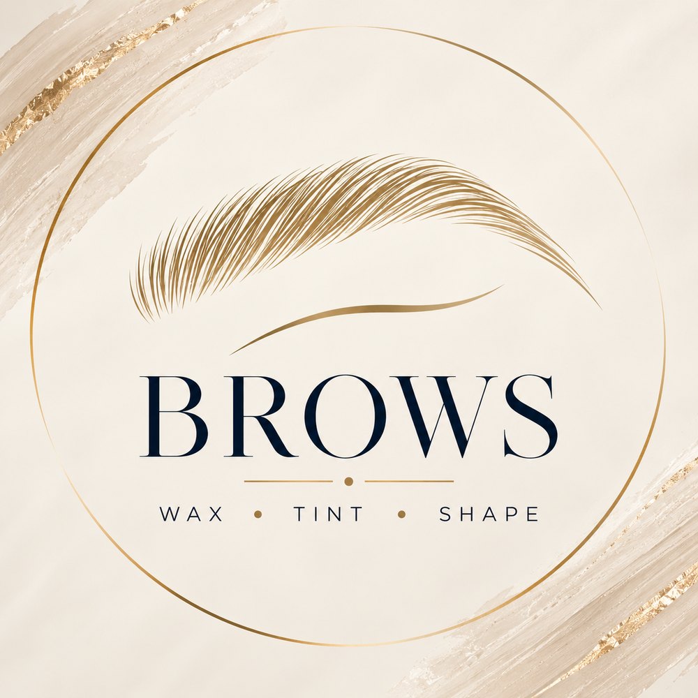 Brows: wax, tint, shape
